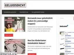 Sites similar to geluidsdicht.nl
