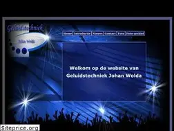 Sites similar to geluidstechniekjohanwolda.nl
