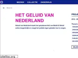 Sites similar to geluidvannederland.nl