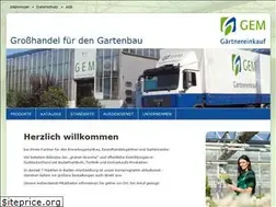 Sites similar to gem-bedarf.de