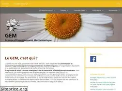 Sites similar to gem-math.be