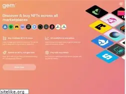 Sites similar to gem.xyz