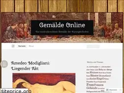 Sites similar to gemaeldeonline.wordpress.com