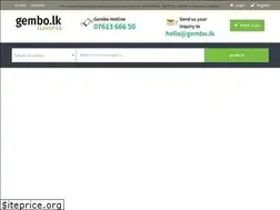 Sites similar to gembo.lk