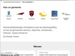 Sites similar to gemeentebelastingenamstelland.nl