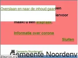 Sites similar to gemeentenoordenveld.nl