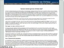 Sites similar to gemeentevanchristus.be