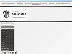 Sites similar to gemeinde-adelshofen.de