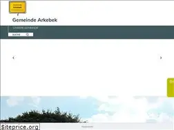 Sites similar to gemeinde-arkebek.de