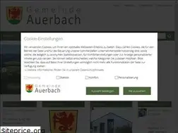 Sites similar to gemeinde-auerbach.de
