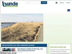 Sites similar to gemeinde-bunde.de