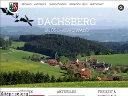 Sites similar to gemeinde-dachsberg.de
