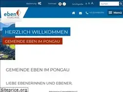 Sites similar to gemeinde-eben.at