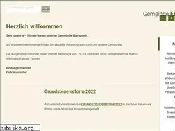 Sites similar to gemeinde-ebersbach.de