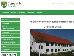 Sites similar to gemeinde-geratal.de