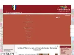 Sites similar to gemeinde-hirschbach.de