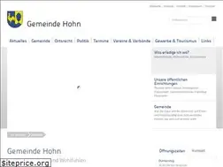 Sites similar to gemeinde-hohn.de