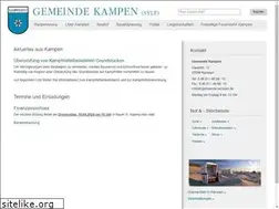 Sites similar to gemeinde-kampen.de