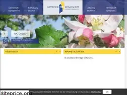 Sites similar to gemeinde-koenigsheim.de