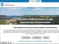 Sites similar to gemeinde-lichtenstein.de