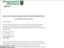 Sites similar to gemeinde-melsbach.de