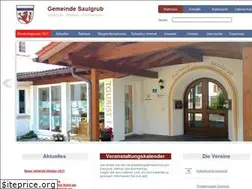 Sites similar to gemeinde-saulgrub.de