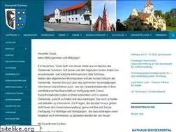 Sites similar to gemeinde-schoenau.de