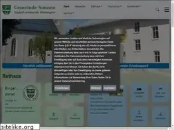 Sites similar to gemeinde-sonnen.de