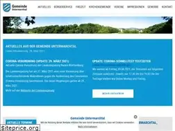Sites similar to gemeinde-untermarchtal.de