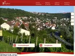 Sites similar to gemeinde-weissbach.de