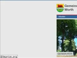 Sites similar to gemeinde-worth.de