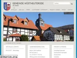 Sites similar to gemeinde-wuestheuterode.de