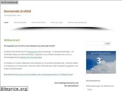 Sites similar to gemeindeersfeld.de