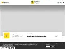 Sites similar to gemeindeklosters.ch