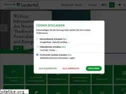 Sites similar to gemeindelautertal.de