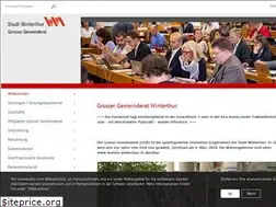 Sites similar to gemeinderat.winterthur.ch