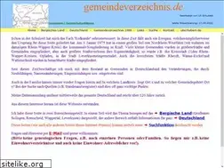 Sites similar to gemeindeverzeichnis.de