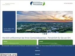 Sites similar to gemeindewerke-hohenwestedt.de