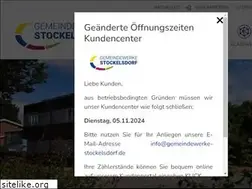 Sites similar to gemeindewerke-stockelsdorf.de