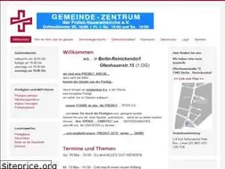 Sites similar to gemeindezentrum.berlin