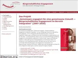 Sites similar to gemeinsam-engagiert.net