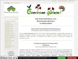 Sites similar to gemeinsam-gaertnern.de