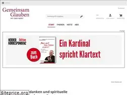 Sites similar to gemeinsam-glauben.de