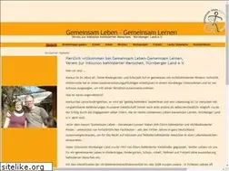 Sites similar to gemeinsamleben-nuernbergerland.de
