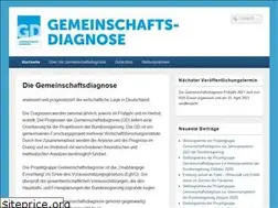 Sites similar to gemeinschaftsdiagnose.de