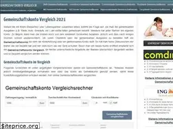 Sites similar to gemeinschaftskonto-vergleich.de