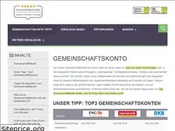 Sites similar to gemeinschaftskonto.blog