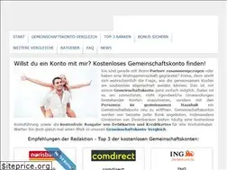 Sites similar to gemeinschaftskonto.info