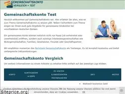 Sites similar to gemeinschaftskonto.net