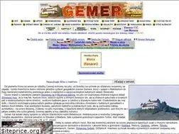 Sites similar to gemer.sk